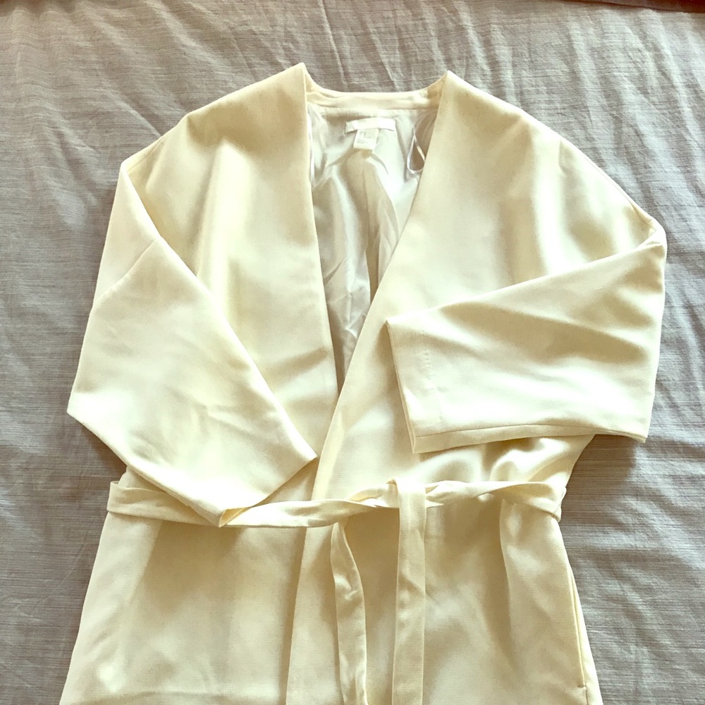 White kimono jacket